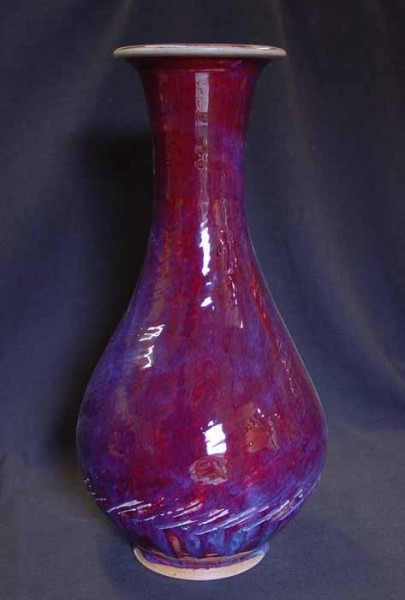 18" high vase